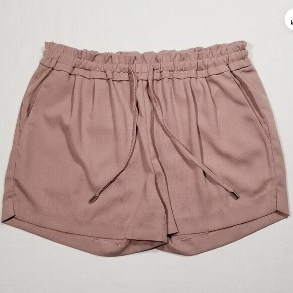 LULUS Jest Mauve Drawstring Shorts 6360E1M - Picture 1 of 7